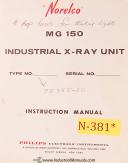 Norelco-Norelco MG-150, MG300 X-Ray Unit Intructions Install and Wiring Manual 1963-MG-150-MG-300-01